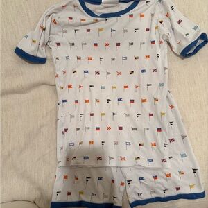 Lake pajamas Nautical Flag size 12